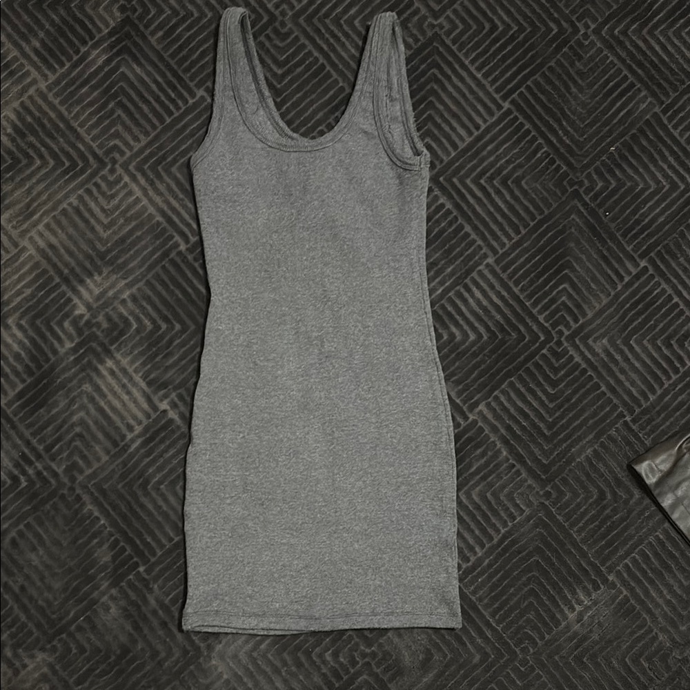 Grey Fashion Nova Shirt Dress